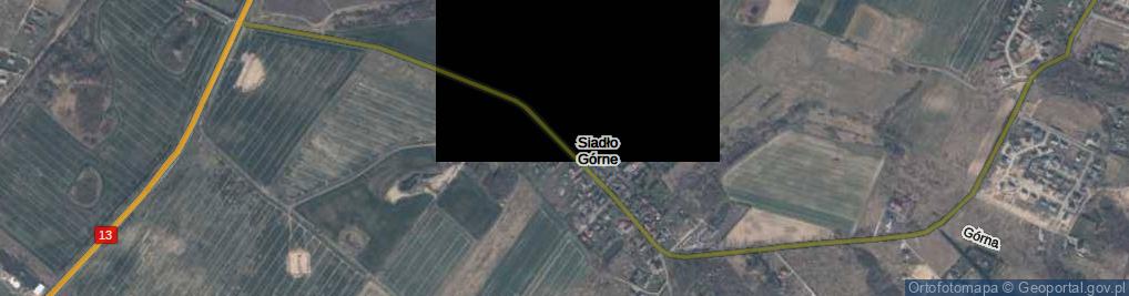 Zdjęcie satelitarne Siadło Górne ul.